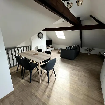 Sous Les Toits - Familial 5p, Centre-ville בולון-סור-מאר